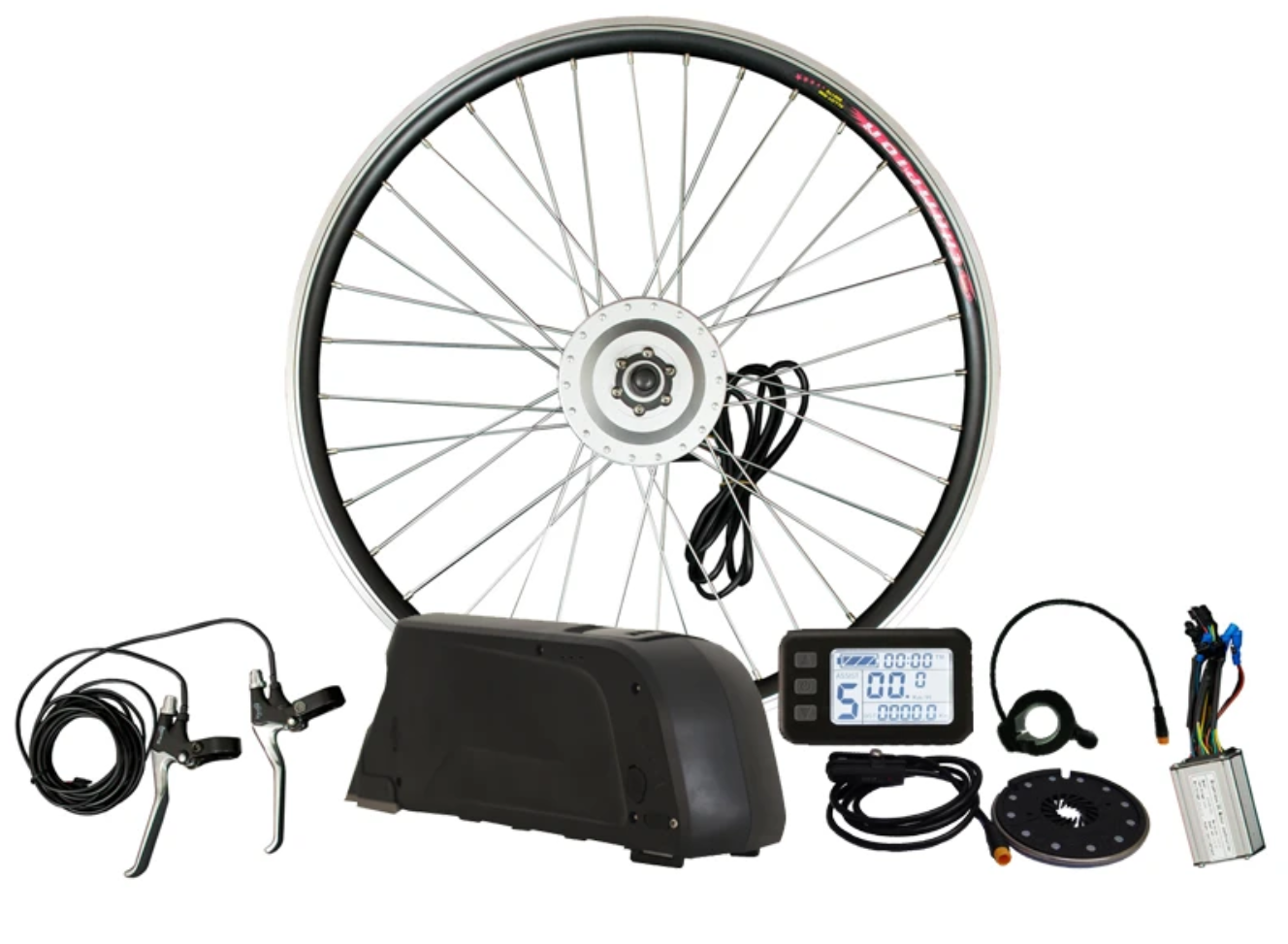 Front drive electric clearance bike kit